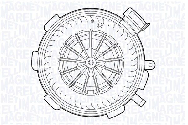 MAGNETI MARELLI Elektrimootor,salongiventilaator 069412701010